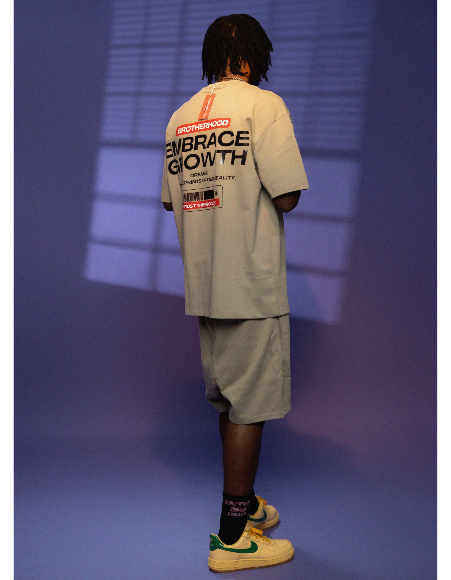 KHAKI SHORT SET