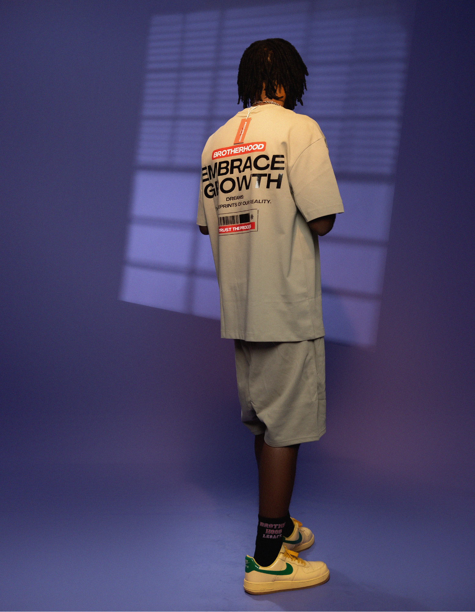 KHAKI SHORT SET