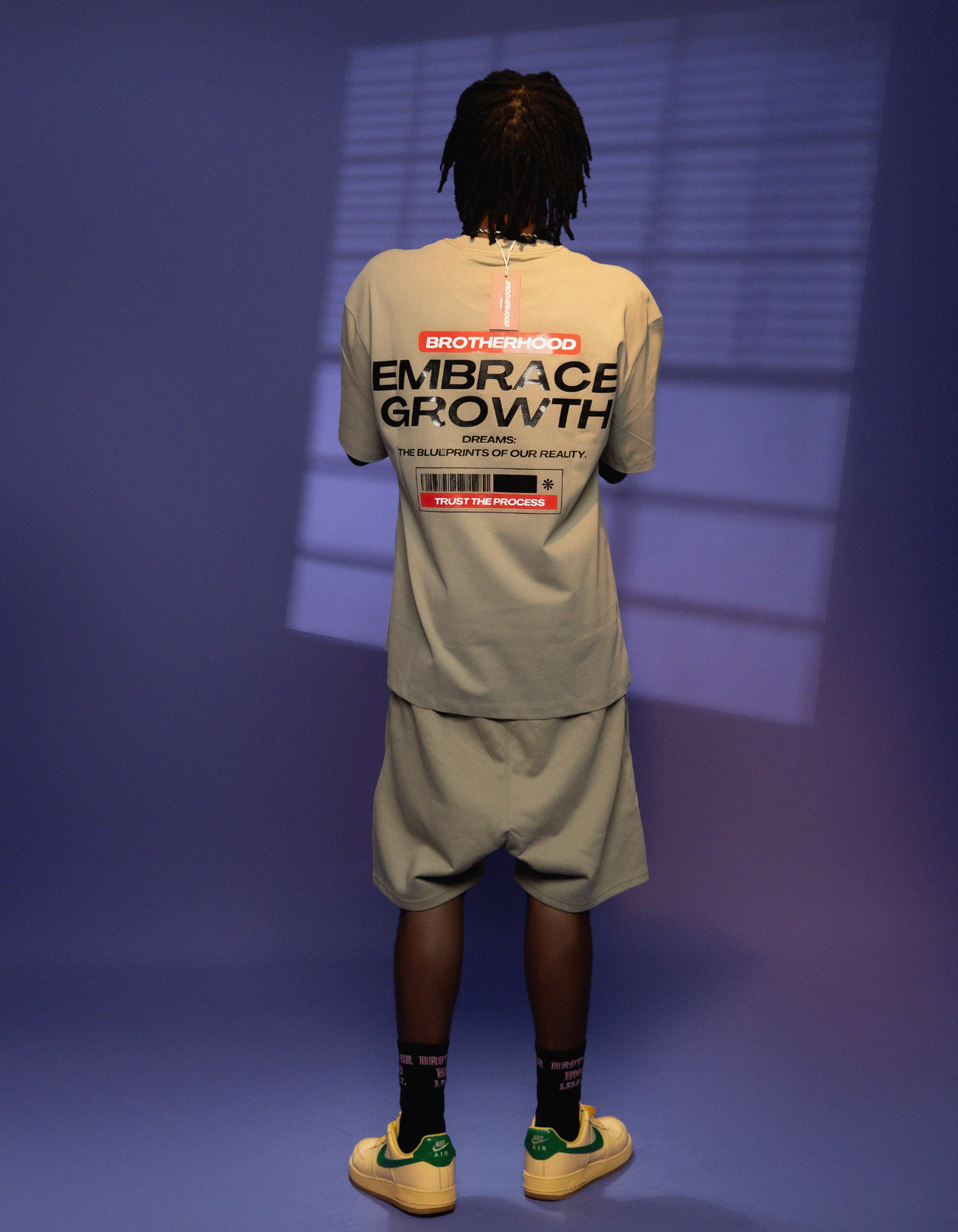 KHAKI SHORT SET