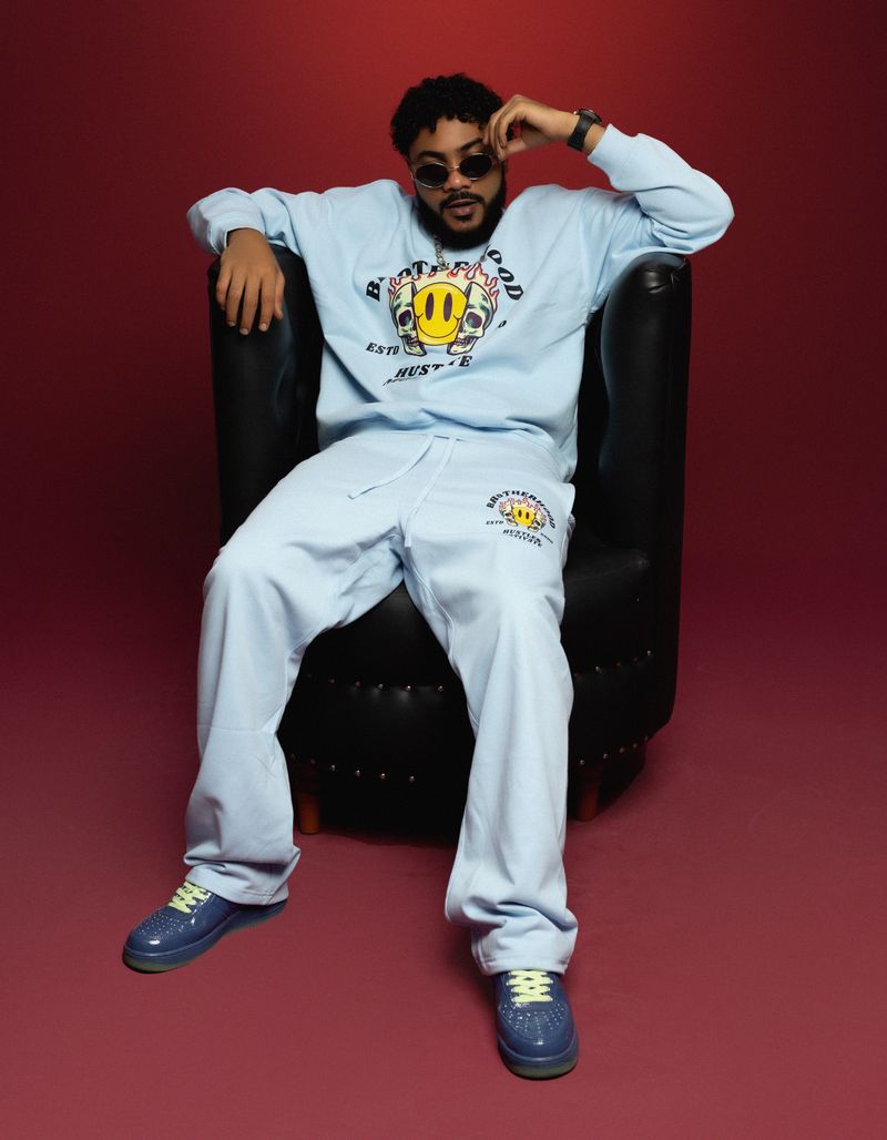 BLUE LIGHT SWEATSHIRT FULLSET
