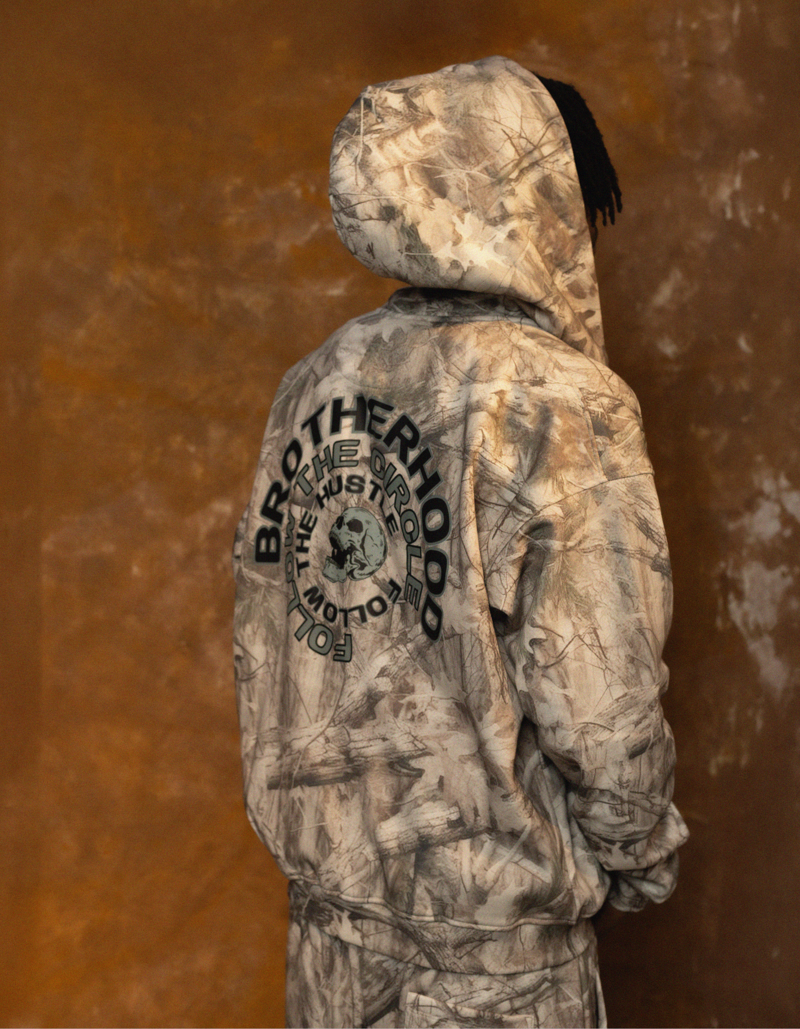 CAMOUFLAGE ZIPPER HOODIE FULLSET