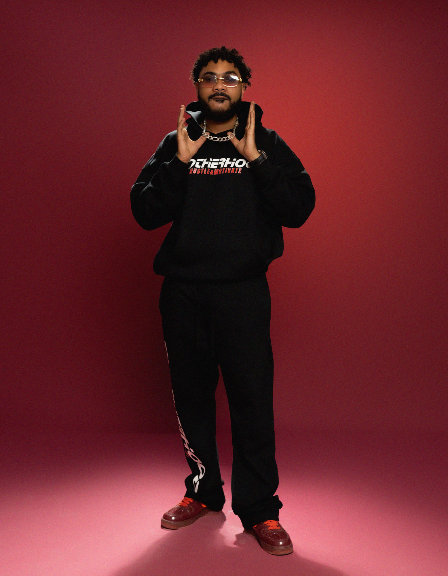 BLACK BROTHERHOOD HOODIE FULLSET