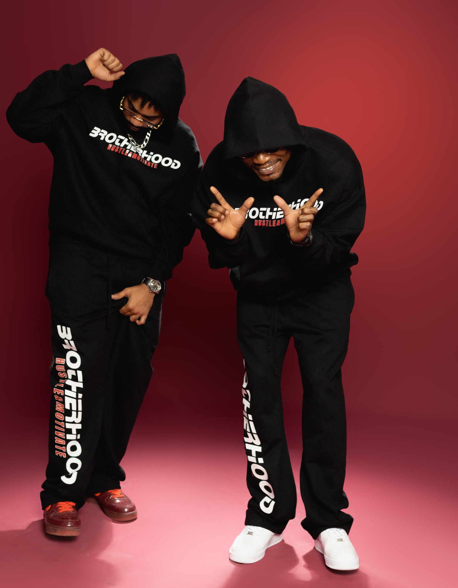 BLACK BROTHERHOOD HOODIE FULLSET
