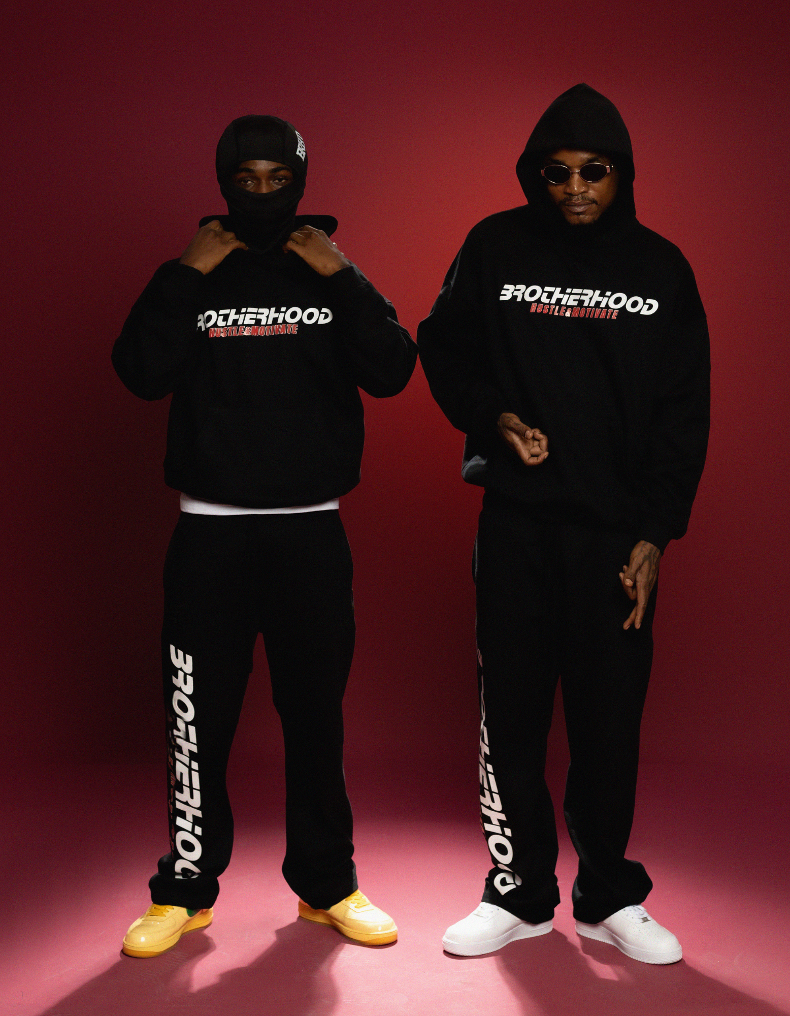 BLACK BROTHERHOOD HOODIE FULLSET