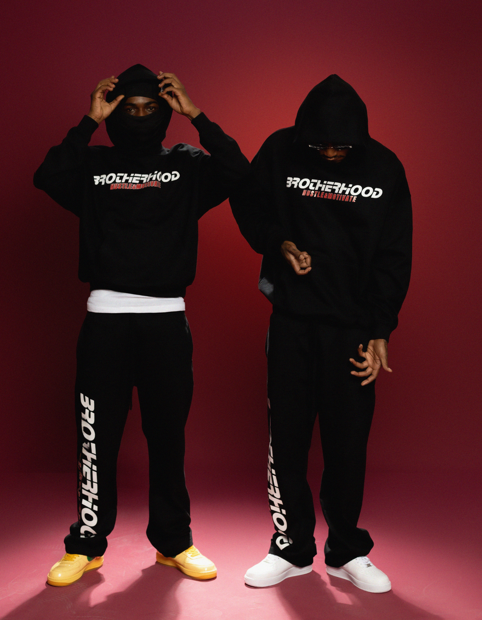 BLACK BROTHERHOOD HOODIE FULLSET
