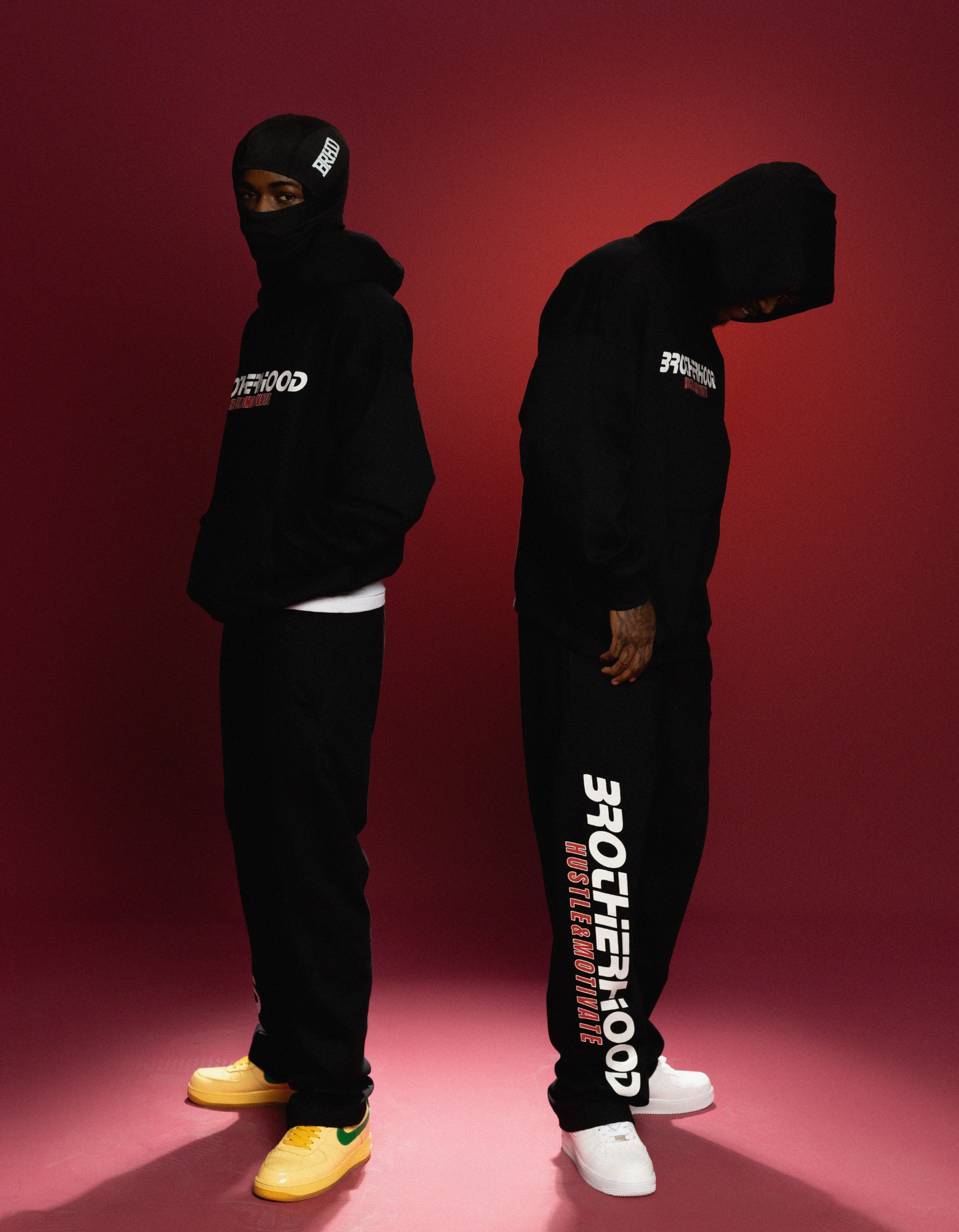 BLACK BROTHERHOOD HOODIE FULLSET