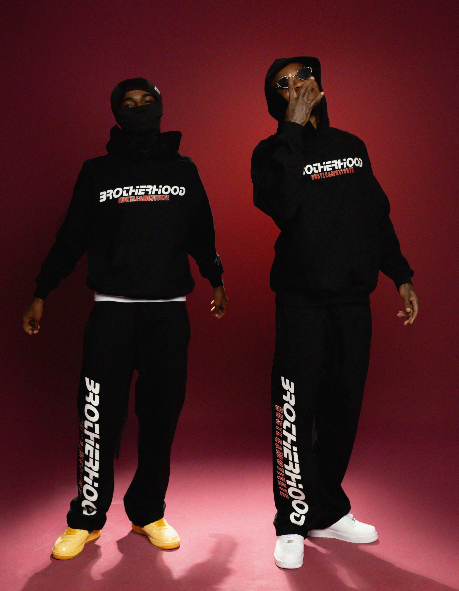 BLACK BROTHERHOOD HOODIE FULLSET