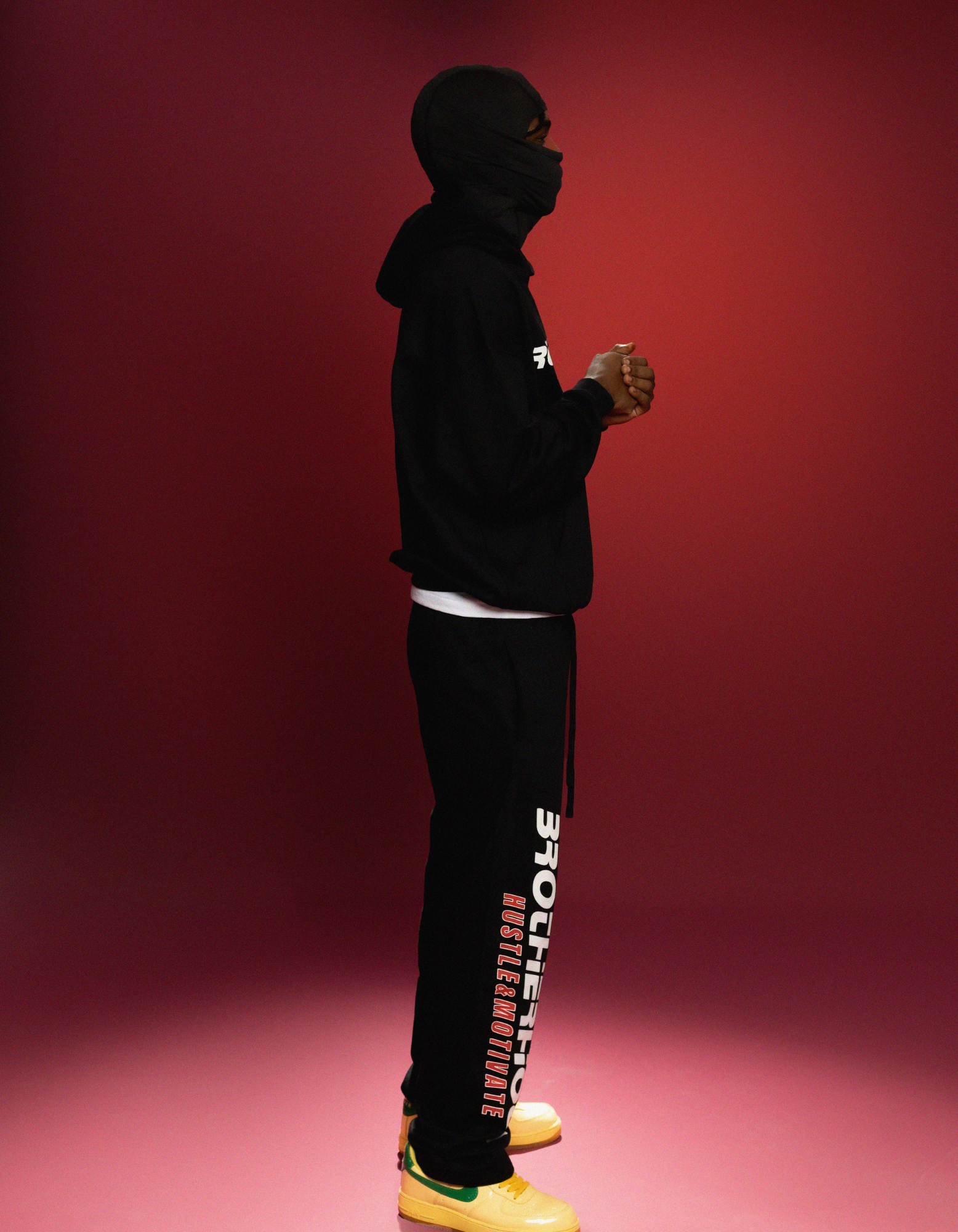 BLACK BROTHERHOOD HOODIE FULLSET