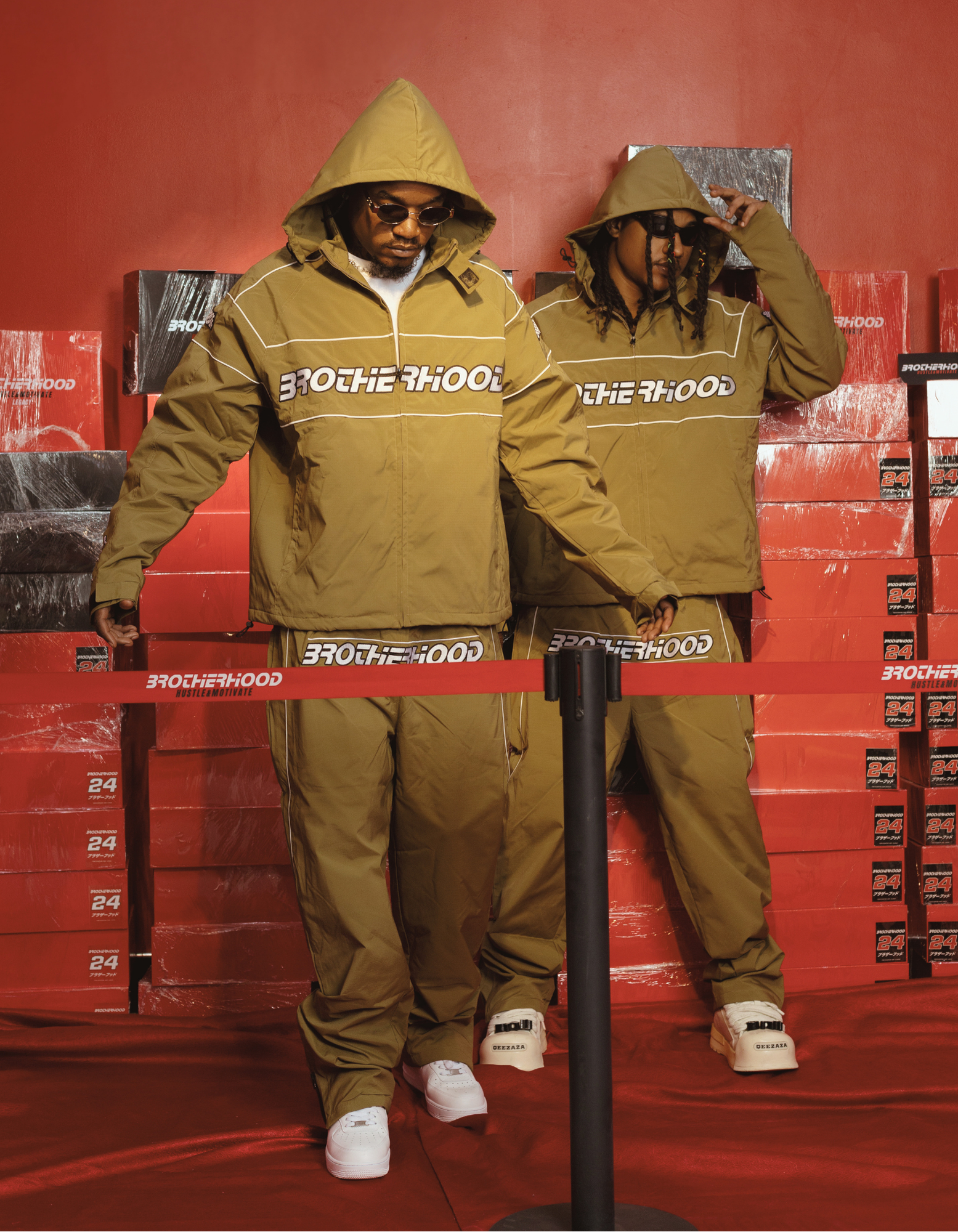 GREEN ARMY JACKET FULLSET