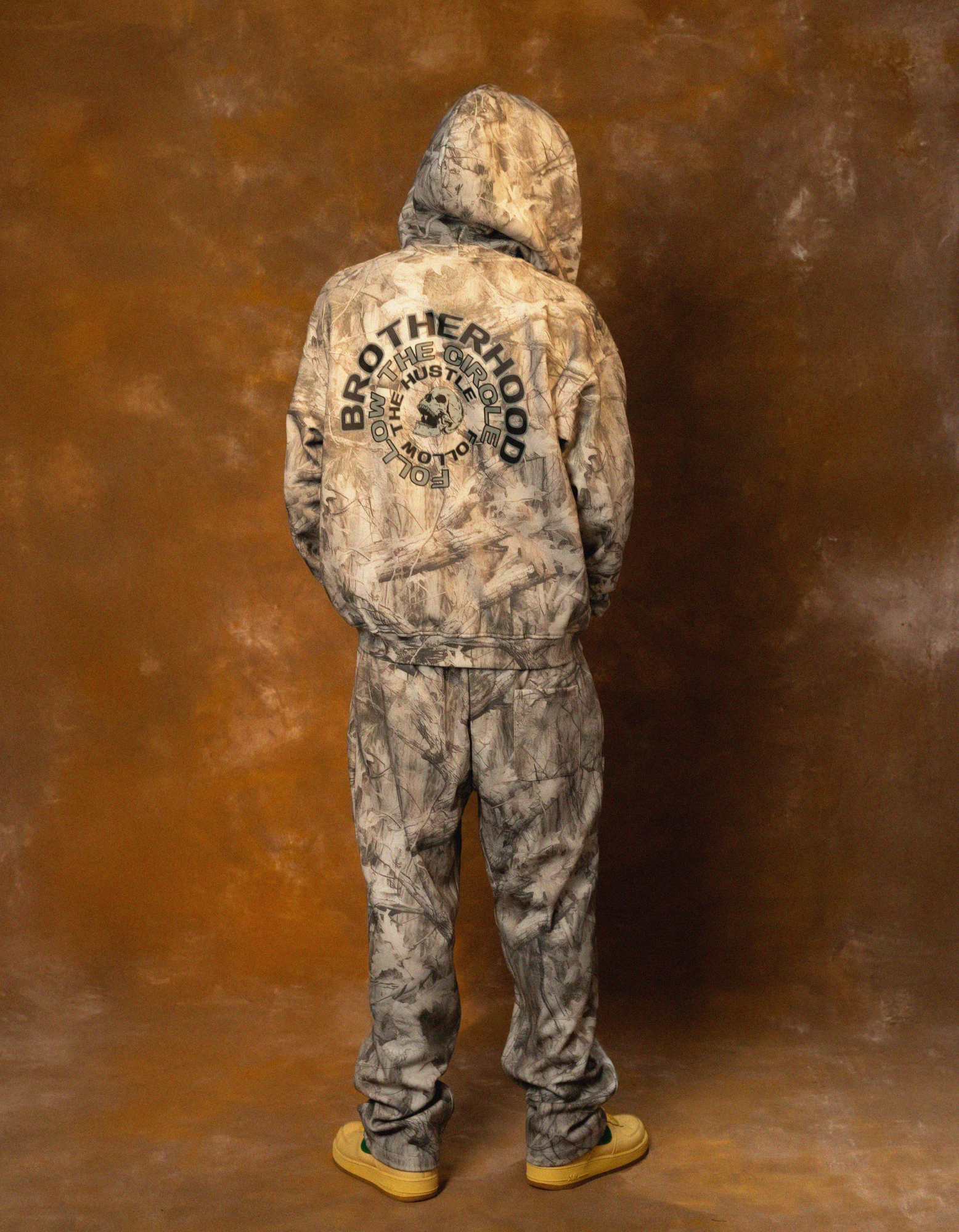 CAMOUFLAGE ZIPPER HOODIE FULLSET