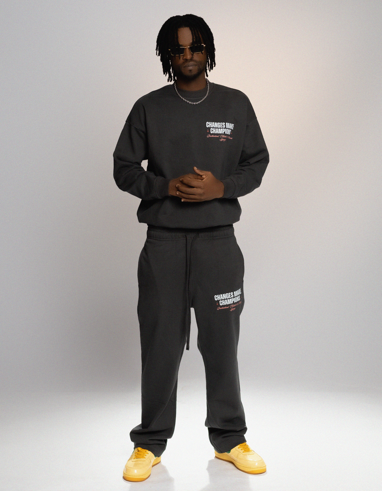 Darkgrey sweatshirt set
