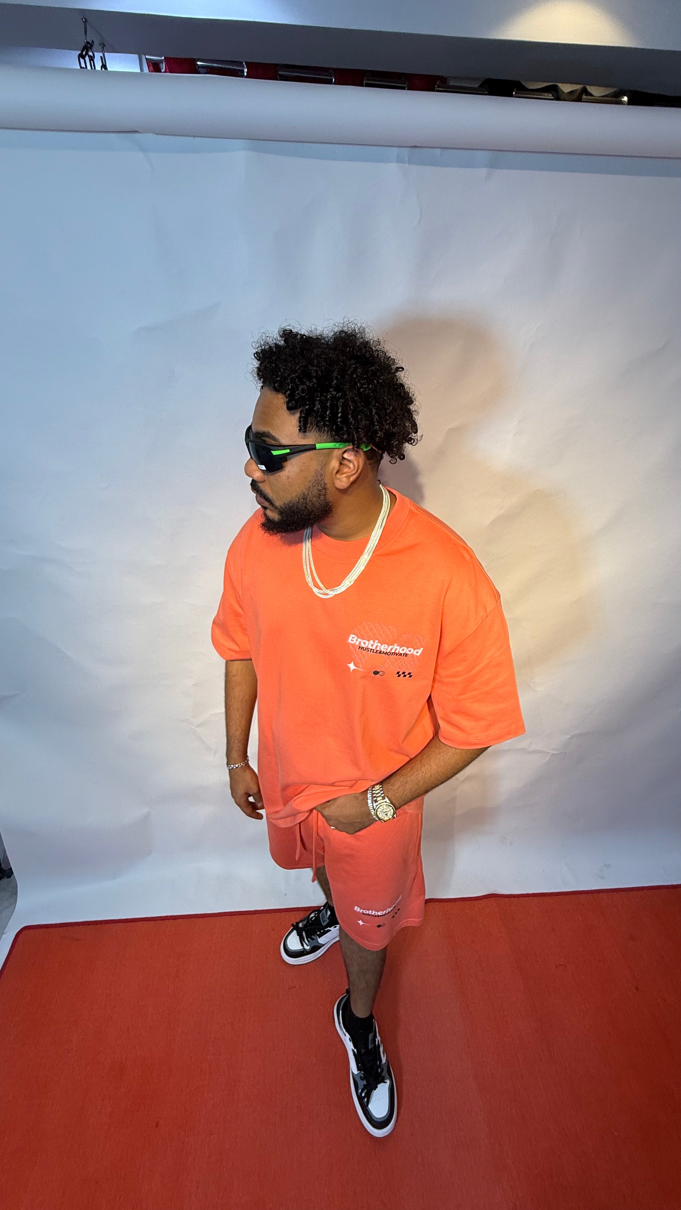 ORANGE SHORT FULLSET
