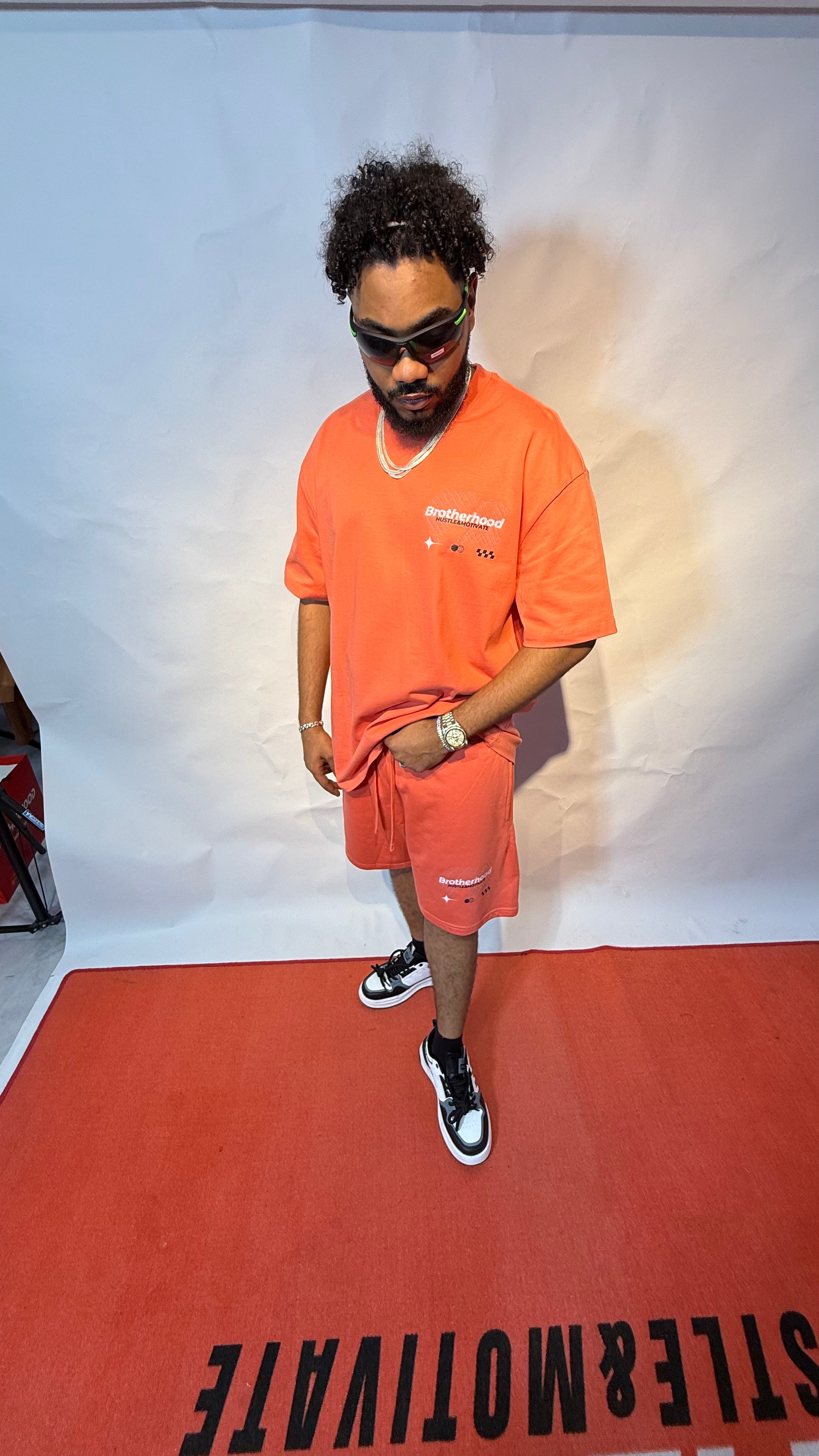 ORANGE SHORT FULLSET